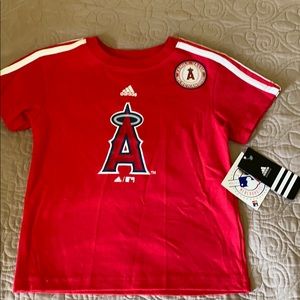 Adidas Kids Angels baseball shirt
